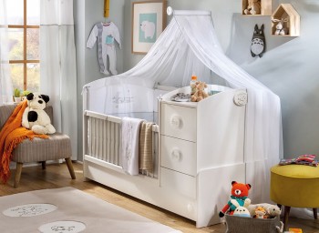 BABY COTTON Детская кровать-трансформер 2 20.24.1016.00 в Игарке - igarka.mebel54.com | фото