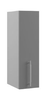 Гарда П 200 шкаф верхний (Белый Эмалит/корпус Серый) в Игарке - igarka.mebel54.com | фото