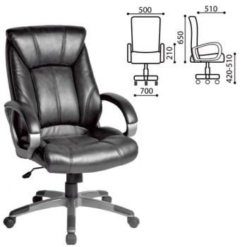 Кресло офисное BRABIX Maestro EX-506 (черный) в Игарке - igarka.mebel54.com | фото