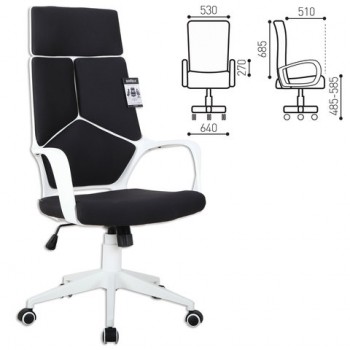 Кресло офисное BRABIX Prime EX-515 (черная ткань) в Игарке - igarka.mebel54.com | фото