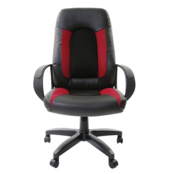 Кресло офисное BRABIX Strike EX-525 (черно-красный) в Игарке - igarka.mebel54.com | фото