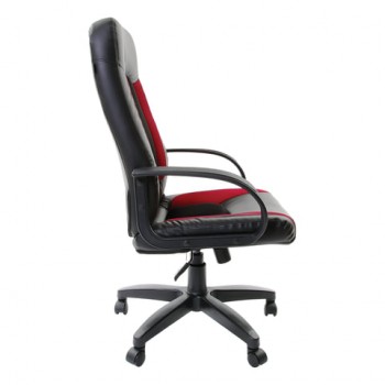 Кресло офисное BRABIX Strike EX-525 (черно-красный) в Игарке - igarka.mebel54.com | фото