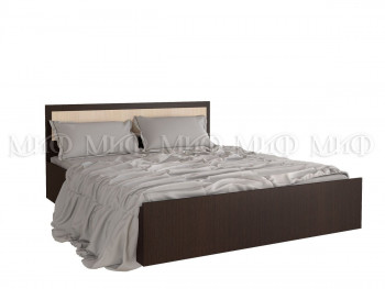Кровать 1,4 Фиеста (Венге/Дуб беленый) в Игарке - igarka.mebel54.com | фото