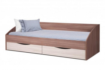 Кровать одинарная "Фея-3" (симметричная) в Игарке - igarka.mebel54.com | фото