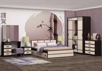Модульная спальня Сакура в Игарке - igarka.mebel54.com | фото