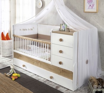 NATURA BABY Детская кровать-трансформер 20.31.1015.00 в Игарке - igarka.mebel54.com | фото