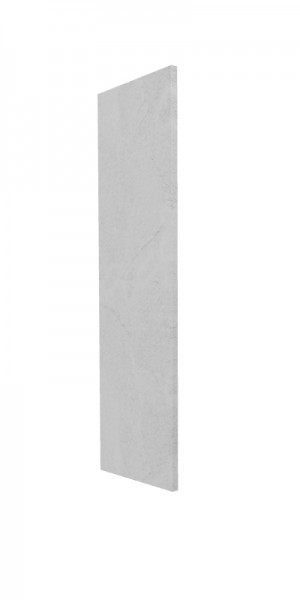 Панель торцевая (для шкафа верхнего высокого) ВП Лофт (Штукатурка белая) в Игарке - igarka.mebel54.com | фото