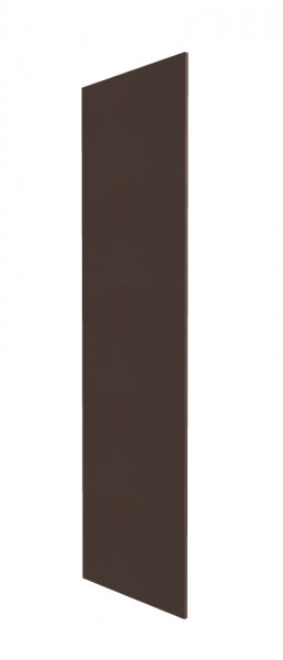 Панель торцевая ПН/ПНЯ М Квадро (для пеналов) Шоколад кожа в Игарке - igarka.mebel54.com | фото