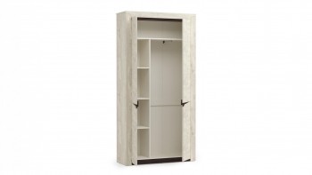 Шкаф для одежды 33.18 Лючия бетон в Игарке - igarka.mebel54.com | фото