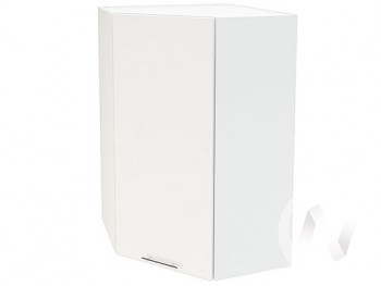 Угловой шкаф Валерия-М ШВУ 599 (Белый глянец/Белый/верхний/высокий) в Игарке - igarka.mebel54.com | фото