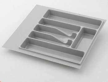 Вкладыш для кухонных принадлежностей, серый, Volpato 300 мм в Игарке - igarka.mebel54.com | фото